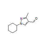 1-Cyclohexyl-3-methyl-1H-pyrazole-4-carbaldehyde