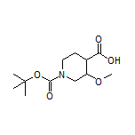 1-Boc-3-methoxypiperidine-4-carboxylic Acid