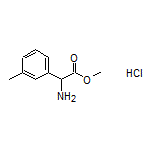 Methyl 2-Amino-2-(m-tolyl)acetate Hydrochloride