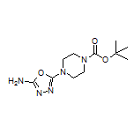 5-(4-Boc-1-piperazinyl)-1,3,4-oxadiazol-2-amine