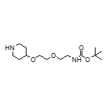 N-Boc-2-[2-(4-piperidyloxy)ethoxy]ethanamine