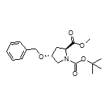 Methyl (2S,4R)-4-(Benzyloxy)-1-Boc-pyrrolidine-2-carboxylate