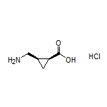 (1S,2R)-2-(Aminomethyl)cyclopropanecarboxylic Acid Hydrochloride