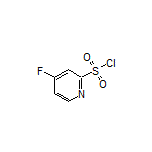 4-Fluoropyridine-2-sulfonyl Chloride
