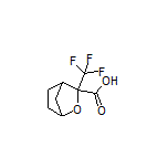 3-(Trifluoromethyl)-2-oxabicyclo[2.2.1]heptane-3-carboxylic Acid