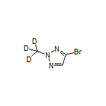 4-Bromo-2-(methyl-d3)-2H-1,2,3-triazole