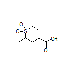 2-Methyltetrahydro-2H-thiopyran-4-carboxylic Acid 1,1-Dioxide