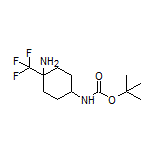 N1-Boc-4-(trifluoromethyl)cyclohexane-1,4-diamine