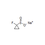 Sodium 1-Fluorocyclopropane-1-sulfinate