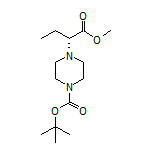 Methyl (R)-2-(4-Boc-piperazin-1-yl)butanoate
