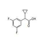 2-Cyclopropyl-2-(3,5-difluorophenyl)acetic Acid