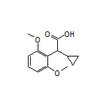 2-Cyclopropyl-2-(2,6-dimethoxyphenyl)acetic Acid