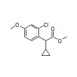 Methyl 2-(2-Chloro-4-methoxyphenyl)-2-cyclopropylacetate
