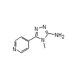 3-Amino-4-methyl-5-(pyridin-4-yl)-4H-1,2,4-triazole