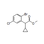 Methyl 2-(2-Bromo-5-chlorophenyl)-2-cyclopropylacetate