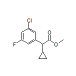 Methyl 2-(3-Chloro-5-fluorophenyl)-2-cyclopropylacetate