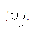 Methyl 2-(4-Bromo-3-chlorophenyl)-2-cyclopropylacetate