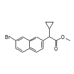 Methyl 2-(7-Bromonaphthalen-2-yl)-2-cyclopropylacetate
