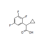2-Cyclopropyl-2-(2,3,5-trifluorophenyl)acetic Acid