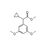 Methyl 2-Cyclopropyl-2-(3,5-dimethoxyphenyl)acetate