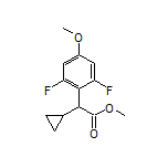 Methyl 2-Cyclopropyl-2-(2,6-difluoro-4-methoxyphenyl)acetate