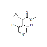 Methyl 2-Cyclopropyl-2-(3,5-dichloropyridin-4-yl)acetate