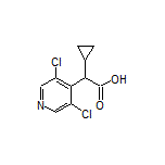 2-Cyclopropyl-2-(3,5-dichloropyridin-4-yl)acetic Acid