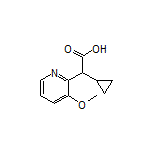 2-Cyclopropyl-2-(3-methoxypyridin-2-yl)acetic Acid