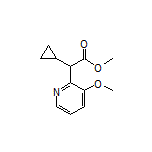 Methyl 2-Cyclopropyl-2-(3-methoxypyridin-2-yl)acetate