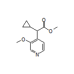 Methyl 2-Cyclopropyl-2-(3-methoxypyridin-4-yl)acetate
