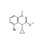 Methyl 2-(2-Bromo-6-methoxyphenyl)-2-cyclopropylacetate