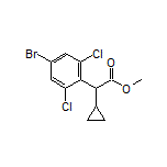 Methyl 2-(4-Bromo-2,6-dichlorophenyl)-2-cyclopropylacetate