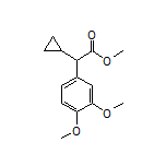 Methyl 2-Cyclopropyl-2-(3,4-dimethoxyphenyl)acetate
