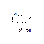2-Cyclopropyl-2-(2-methylpyridin-3-yl)acetic Acid