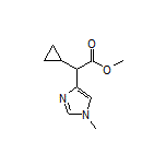 Methyl 2-Cyclopropyl-2-(1-methyl-4-imidazolyl)acetate