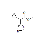 Methyl 2-Cyclopropyl-2-(5-thiazolyl)acetate
