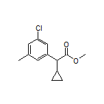 Methyl 2-(3-Chloro-5-methylphenyl)-2-cyclopropylacetate