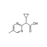 2-Cyclopropyl-2-(5-methylpyrimidin-2-yl)acetic Acid