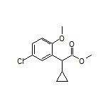 Methyl 2-(5-Chloro-2-methoxyphenyl)-2-cyclopropylacetate