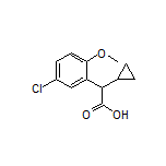 2-(5-Chloro-2-methoxyphenyl)-2-cyclopropylacetic Acid