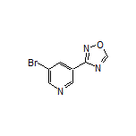 3-(5-Bromo-3-pyridyl)-1,2,4-oxadiazole