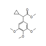 Methyl 2-Cyclopropyl-2-(3,4,5-trimethoxyphenyl)acetate