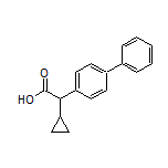 2-(4-Biphenylyl)-2-cyclopropylacetic Acid