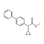 Methyl 2-(4-Biphenylyl)-2-cyclopropylacetate