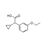 2-Cyclopropyl-2-(3-ethoxyphenyl)acetic Acid