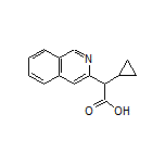 2-Cyclopropyl-2-(3-isoquinolyl)acetic Acid