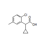 2-(2-Chloro-5-methylphenyl)-2-cyclopropylacetic Acid