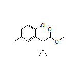 Methyl 2-(2-Chloro-5-methylphenyl)-2-cyclopropylacetate
