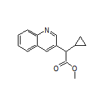 Methyl 2-Cyclopropyl-2-(3-quinolyl)acetate