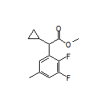 Methyl 2-Cyclopropyl-2-(2,3-difluoro-5-methylphenyl)acetate